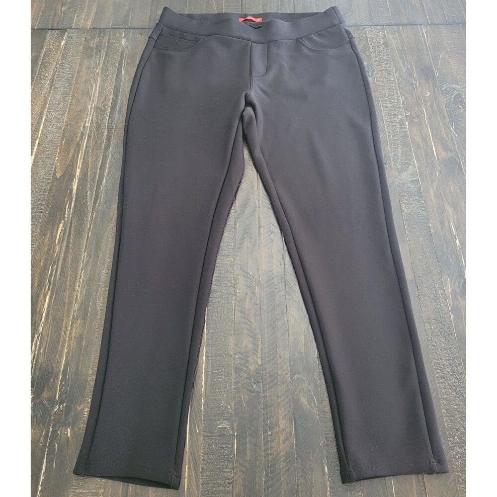 Maze Collection Women’s 1X Black Pull-On Stretch Skinny Pants